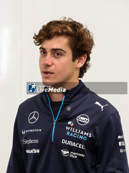 31/10/2024 - COLAPINTO Franco (arg), Williams Racing FW46, portrait during the Formula 1 Grande Premio de Sao Paulo 2024, 21th round of the 2024 Formula One World Championship from November 1 to 3, 2024 on the Interlagos Circuit, in Sao Paulo, Brazil - F1 - SAO PAULO GRAND PRIX 2024 - FORMULA 1 - MOTORI