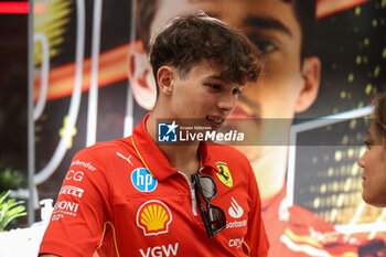 31/10/2024 - BEARMAN Oliver (gbr), Scuderia Ferrari SF-24, portrait during the Formula 1 Grande Premio de Sao Paulo 2024, 21th round of the 2024 Formula One World Championship from November 1 to 3, 2024 on the Interlagos Circuit, in Sao Paulo, Brazil - F1 - SAO PAULO GRAND PRIX 2024 - FORMULA 1 - MOTORI