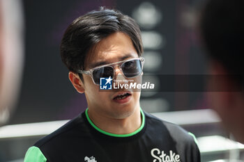 31/10/2024 - ZHOU Guanyu (chi), Stake F1 Team Kick Sauber C44, portrait during the Formula 1 Grande Premio de Sao Paulo 2024, 21th round of the 2024 Formula One World Championship from November 1 to 3, 2024 on the Interlagos Circuit, in Sao Paulo, Brazil - F1 - SAO PAULO GRAND PRIX 2024 - FORMULA 1 - MOTORI