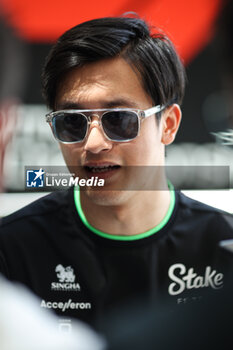 31/10/2024 - ZHOU Guanyu (chi), Stake F1 Team Kick Sauber C44, portrait during the Formula 1 Grande Premio de Sao Paulo 2024, 21th round of the 2024 Formula One World Championship from November 1 to 3, 2024 on the Interlagos Circuit, in Sao Paulo, Brazil - F1 - SAO PAULO GRAND PRIX 2024 - FORMULA 1 - MOTORI