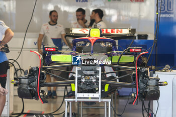 31/10/2024 - Visa Cash App RB F1 Team VCARB 01, mechanical detail front suspension during the Formula 1 Grande Premio de Sao Paulo 2024, 21th round of the 2024 Formula One World Championship from November 1 to 3, 2024 on the Interlagos Circuit, in Sao Paulo, Brazil - F1 - SAO PAULO GRAND PRIX 2024 - FORMULA 1 - MOTORI