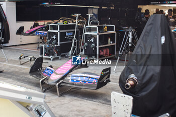 31/10/2024 - Alpine F1 Team A524, mechanical detail front wing aerodynamism, aerodynamic, aerodynamics during the Formula 1 Grande Premio de Sao Paulo 2024, 21th round of the 2024 Formula One World Championship from November 1 to 3, 2024 on the Interlagos Circuit, in Sao Paulo, Brazil - F1 - SAO PAULO GRAND PRIX 2024 - FORMULA 1 - MOTORI