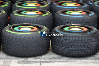 31/10/2024 - Pirelli tyres, pneus, tyre, pneu, rain, pluie, during the Formula 1 Grande Premio de Sao Paulo 2024, 21th round of the 2024 Formula One World Championship from November 1 to 3, 2024 on the Interlagos Circuit, in Sao Paulo, Brazil - F1 - SAO PAULO GRAND PRIX 2024 - FORMULA 1 - MOTORI