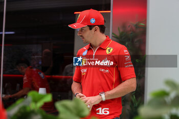 31/10/2024 - LECLERC Charles (mco), Scuderia Ferrari SF-24, portrait during the Formula 1 Grande Premio de Sao Paulo 2024, 21th round of the 2024 Formula One World Championship from November 1 to 3, 2024 on the Interlagos Circuit, in Sao Paulo, Brazil - F1 - SAO PAULO GRAND PRIX 2024 - FORMULA 1 - MOTORI