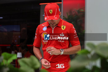 31/10/2024 - LECLERC Charles (mco), Scuderia Ferrari SF-24, portrait during the Formula 1 Grande Premio de Sao Paulo 2024, 21th round of the 2024 Formula One World Championship from November 1 to 3, 2024 on the Interlagos Circuit, in Sao Paulo, Brazil - F1 - SAO PAULO GRAND PRIX 2024 - FORMULA 1 - MOTORI