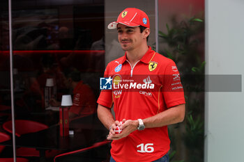 31/10/2024 - LECLERC Charles (mco), Scuderia Ferrari SF-24, portrait during the Formula 1 Grande Premio de Sao Paulo 2024, 21th round of the 2024 Formula One World Championship from November 1 to 3, 2024 on the Interlagos Circuit, in Sao Paulo, Brazil - F1 - SAO PAULO GRAND PRIX 2024 - FORMULA 1 - MOTORI