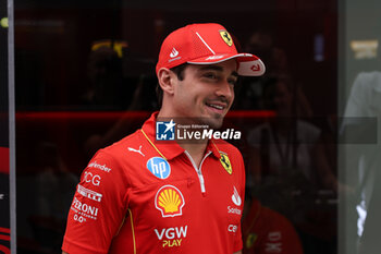 31/10/2024 - LECLERC Charles (mco), Scuderia Ferrari SF-24, portrait during the Formula 1 Grande Premio de Sao Paulo 2024, 21th round of the 2024 Formula One World Championship from November 1 to 3, 2024 on the Interlagos Circuit, in Sao Paulo, Brazil - F1 - SAO PAULO GRAND PRIX 2024 - FORMULA 1 - MOTORI