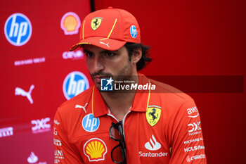 31/10/2024 - SAINZ Carlos (spa), Scuderia Ferrari SF-24, portrait during the Formula 1 Grande Premio de Sao Paulo 2024, 21th round of the 2024 Formula One World Championship from November 1 to 3, 2024 on the Interlagos Circuit, in Sao Paulo, Brazil - F1 - SAO PAULO GRAND PRIX 2024 - FORMULA 1 - MOTORI