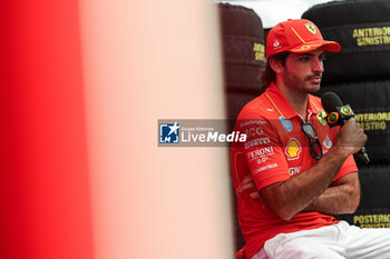 31/10/2024 - SAINZ Carlos (spa), Scuderia Ferrari SF-24, portrait during the Formula 1 Grande Premio de Sao Paulo 2024, 21th round of the 2024 Formula One World Championship from November 1 to 3, 2024 on the Interlagos Circuit, in Sao Paulo, Brazil - F1 - SAO PAULO GRAND PRIX 2024 - FORMULA 1 - MOTORI