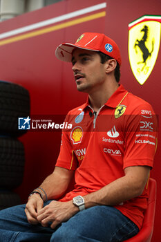 31/10/2024 - LECLERC Charles (mco), Scuderia Ferrari SF-24, portrait during the Formula 1 Grande Premio de Sao Paulo 2024, 21th round of the 2024 Formula One World Championship from November 1 to 3, 2024 on the Interlagos Circuit, in Sao Paulo, Brazil - F1 - SAO PAULO GRAND PRIX 2024 - FORMULA 1 - MOTORI