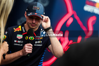 31/10/2024 - VERSTAPPEN Max (ned), Red Bull Racing RB20, portrait during the Formula 1 Grande Premio de Sao Paulo 2024, 21th round of the 2024 Formula One World Championship from November 1 to 3, 2024 on the Interlagos Circuit, in Sao Paulo, Brazil - F1 - SAO PAULO GRAND PRIX 2024 - FORMULA 1 - MOTORI