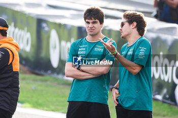 31/10/2024 - STROLL Lance (can), Aston Martin F1 Team AMR24, DRUGOVICH Felipe (bra), Reserve Driver of Aston Martin F1 Team, portrait during the Formula 1 Grande Premio de Sao Paulo 2024, 21th round of the 2024 Formula One World Championship from November 1 to 3, 2024 on the Interlagos Circuit, in Sao Paulo, Brazil - F1 - SAO PAULO GRAND PRIX 2024 - FORMULA 1 - MOTORI