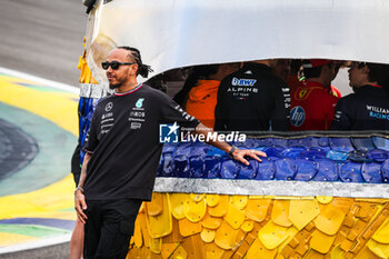 31/10/2024 - HAMILTON Lewis (gbr), Mercedes AMG F1 Team W15, portrait during the Formula 1 Grande Premio de Sao Paulo 2024, 21th round of the 2024 Formula One World Championship from November 1 to 3, 2024 on the Interlagos Circuit, in Sao Paulo, Brazil - F1 - SAO PAULO GRAND PRIX 2024 - FORMULA 1 - MOTORI