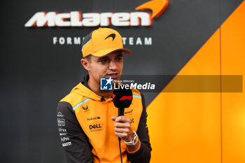 31/10/2024 - NORRIS Lando (gbr), McLaren F1 Team MCL38, portrait during the Formula 1 Grande Premio de Sao Paulo 2024, 21th round of the 2024 Formula One World Championship from November 1 to 3, 2024 on the Interlagos Circuit, in Sao Paulo, Brazil - F1 - SAO PAULO GRAND PRIX 2024 - FORMULA 1 - MOTORI