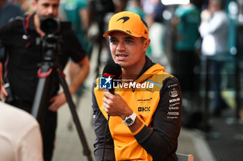 31/10/2024 - NORRIS Lando (gbr), McLaren F1 Team MCL38, portrait during the Formula 1 Grande Premio de Sao Paulo 2024, 21th round of the 2024 Formula One World Championship from November 1 to 3, 2024 on the Interlagos Circuit, in Sao Paulo, Brazil - F1 - SAO PAULO GRAND PRIX 2024 - FORMULA 1 - MOTORI