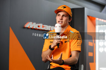 31/10/2024 - PIASTRI Oscar (aus), McLaren F1 Team MCL38, portrait during the Formula 1 Grande Premio de Sao Paulo 2024, 21th round of the 2024 Formula One World Championship from November 1 to 3, 2024 on the Interlagos Circuit, in Sao Paulo, Brazil - F1 - SAO PAULO GRAND PRIX 2024 - FORMULA 1 - MOTORI