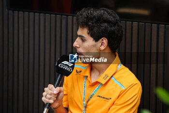 31/10/2024 - BORTOLETO Gabriel (bra) Mclaren young academy driver portrait during the Formula 1 Grande Premio de Sao Paulo 2024, 21th round of the 2024 Formula One World Championship from November 1 to 3, 2024 on the Interlagos Circuit, in Sao Paulo, Brazil - F1 - SAO PAULO GRAND PRIX 2024 - FORMULA 1 - MOTORI