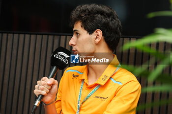 31/10/2024 - BORTOLETO Gabriel (bra) Mclaren young academy driver portrait during the Formula 1 Grande Premio de Sao Paulo 2024, 21th round of the 2024 Formula One World Championship from November 1 to 3, 2024 on the Interlagos Circuit, in Sao Paulo, Brazil - F1 - SAO PAULO GRAND PRIX 2024 - FORMULA 1 - MOTORI