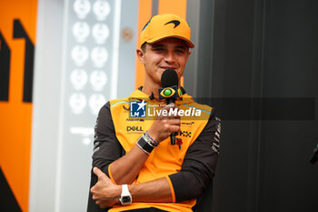 31/10/2024 - NORRIS Lando (gbr), McLaren F1 Team MCL38, portrait during the Formula 1 Grande Premio de Sao Paulo 2024, 21th round of the 2024 Formula One World Championship from November 1 to 3, 2024 on the Interlagos Circuit, in Sao Paulo, Brazil - F1 - SAO PAULO GRAND PRIX 2024 - FORMULA 1 - MOTORI