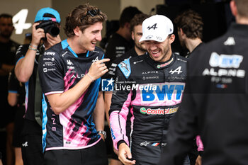 31/10/2024 - DOOHAN Jack (aus), Alpine F1 Team A524, portrait GASLY Pierre (fra), Alpine F1 Team A524, portrait during the Formula 1 Grande Premio de Sao Paulo 2024, 21th round of the 2024 Formula One World Championship from November 1 to 3, 2024 on the Interlagos Circuit, in Sao Paulo, Brazil - F1 - SAO PAULO GRAND PRIX 2024 - FORMULA 1 - MOTORI