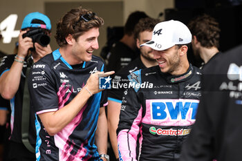 31/10/2024 - DOOHAN Jack (aus), Alpine F1 Team A524, portrait GASLY Pierre (fra), Alpine F1 Team A524, portrait during the Formula 1 Grande Premio de Sao Paulo 2024, 21th round of the 2024 Formula One World Championship from November 1 to 3, 2024 on the Interlagos Circuit, in Sao Paulo, Brazil - F1 - SAO PAULO GRAND PRIX 2024 - FORMULA 1 - MOTORI