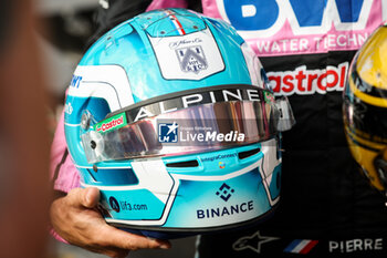 31/10/2024 - GASLY Pierre (fra), Alpine F1 Team A524, portrait helmet, casque, during the Formula 1 Grande Premio de Sao Paulo 2024, 21th round of the 2024 Formula One World Championship from November 1 to 3, 2024 on the Interlagos Circuit, in Sao Paulo, Brazil - F1 - SAO PAULO GRAND PRIX 2024 - FORMULA 1 - MOTORI