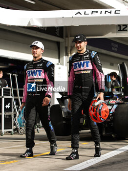 31/10/2024 - GASLY Pierre (fra), Alpine F1 Team A524, portrait OCON Esteban (fra), Alpine F1 Team A524, portrait during the Formula 1 Grande Premio de Sao Paulo 2024, 21th round of the 2024 Formula One World Championship from November 1 to 3, 2024 on the Interlagos Circuit, in Sao Paulo, Brazil - F1 - SAO PAULO GRAND PRIX 2024 - FORMULA 1 - MOTORI