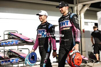 31/10/2024 - GASLY Pierre (fra), Alpine F1 Team A524, portrait OCON Esteban (fra), Alpine F1 Team A524, portrait during the Formula 1 Grande Premio de Sao Paulo 2024, 21th round of the 2024 Formula One World Championship from November 1 to 3, 2024 on the Interlagos Circuit, in Sao Paulo, Brazil - F1 - SAO PAULO GRAND PRIX 2024 - FORMULA 1 - MOTORI