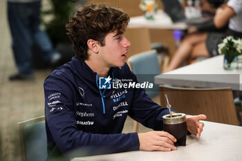 31/10/2024 - COLAPINTO Franco (arg), Williams Racing FW46, portrait during the Formula 1 Grande Premio de Sao Paulo 2024, 21th round of the 2024 Formula One World Championship from November 1 to 3, 2024 on the Interlagos Circuit, in Sao Paulo, Brazil - F1 - SAO PAULO GRAND PRIX 2024 - FORMULA 1 - MOTORI