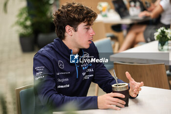 31/10/2024 - COLAPINTO Franco (arg), Williams Racing FW46, portrait during the Formula 1 Grande Premio de Sao Paulo 2024, 21th round of the 2024 Formula One World Championship from November 1 to 3, 2024 on the Interlagos Circuit, in Sao Paulo, Brazil - F1 - SAO PAULO GRAND PRIX 2024 - FORMULA 1 - MOTORI