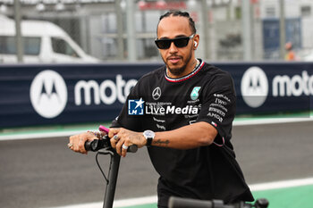 31/10/2024 - HAMILTON Lewis (gbr), Mercedes AMG F1 Team W15, portrait during the Formula 1 Grande Premio de Sao Paulo 2024, 21th round of the 2024 Formula One World Championship from November 1 to 3, 2024 on the Interlagos Circuit, in Sao Paulo, Brazil - F1 - SAO PAULO GRAND PRIX 2024 - FORMULA 1 - MOTORI