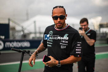 31/10/2024 - HAMILTON Lewis (gbr), Mercedes AMG F1 Team W15, portrait during the Formula 1 Grande Premio de Sao Paulo 2024, 21th round of the 2024 Formula One World Championship from November 1 to 3, 2024 on the Interlagos Circuit, in Sao Paulo, Brazil - F1 - SAO PAULO GRAND PRIX 2024 - FORMULA 1 - MOTORI