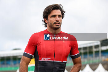 31/10/2024 - SAINZ Carlos (spa), Scuderia Ferrari SF-24, portrait during the Formula 1 Grande Premio de Sao Paulo 2024, 21th round of the 2024 Formula One World Championship from November 1 to 3, 2024 on the Interlagos Circuit, in Sao Paulo, Brazil - F1 - SAO PAULO GRAND PRIX 2024 - FORMULA 1 - MOTORI