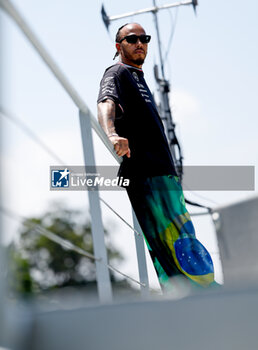 31/10/2024 - HAMILTON Lewis (gbr), Mercedes AMG F1 Team W15, portrait during the Formula 1 Grande Premio de Sao Paulo 2024, 21th round of the 2024 Formula One World Championship from November 1 to 3, 2024 on the Interlagos Circuit, in Sao Paulo, Brazil - F1 - SAO PAULO GRAND PRIX 2024 - FORMULA 1 - MOTORI