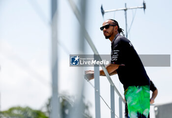 31/10/2024 - HAMILTON Lewis (gbr), Mercedes AMG F1 Team W15, portrait during the Formula 1 Grande Premio de Sao Paulo 2024, 21th round of the 2024 Formula One World Championship from November 1 to 3, 2024 on the Interlagos Circuit, in Sao Paulo, Brazil - F1 - SAO PAULO GRAND PRIX 2024 - FORMULA 1 - MOTORI