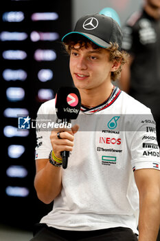 31/10/2024 - KIMI ANTONELLI Andrea (ita), Junior Driver of Mercedes AMG F1 Team, portrait during the Formula 1 Grande Premio de Sao Paulo 2024, 21th round of the 2024 Formula One World Championship from November 1 to 3, 2024 on the Interlagos Circuit, in Sao Paulo, Brazil - F1 - SAO PAULO GRAND PRIX 2024 - FORMULA 1 - MOTORI