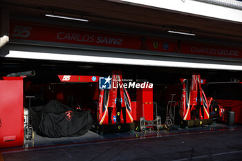 31/10/2024 - Scuderia Ferrari car cover scrutineering, verifications techniques, during the Formula 1 Grande Premio de Sao Paulo 2024, 21th round of the 2024 Formula One World Championship from November 1 to 3, 2024 on the Interlagos Circuit, in Sao Paulo, Brazil - F1 - SAO PAULO GRAND PRIX 2024 - FORMULA 1 - MOTORI