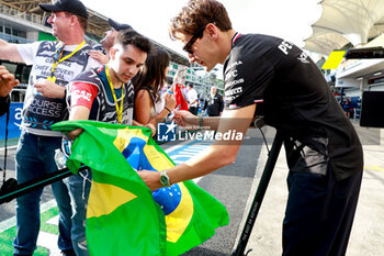 31/10/2024 - RUSSELL George (gbr), Mercedes AMG F1 Team W15, portrait during the Formula 1 Grande Premio de Sao Paulo 2024, 21th round of the 2024 Formula One World Championship from November 1 to 3, 2024 on the Interlagos Circuit, in Sao Paulo, Brazil - F1 - SAO PAULO GRAND PRIX 2024 - FORMULA 1 - MOTORI