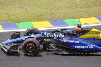 02/11/2024 - Alexander Albon (THA) - Williams Racing - Williams FW46 - Mercedes  during Sprint Race of the Formula 1 Lenovo Grande Premio de Sao Paulo 2024, scheduled to take place at Interlagos Circuit, San Paolo, Brasil, BRA  Nov 1st-3rd, 2024 - FORMULA 1 LENOVO GRANDE PREMIO DE SAO PAULO 2024 - SPRINT RACE - FORMULA 1 - MOTORI