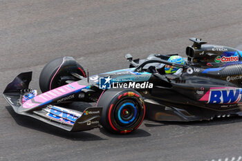 02/11/2024 - Esteban Ocon (FRA) - Alpine F1 Team - Alpine A524 - Renault  during Sprint Race of the Formula 1 Lenovo Grande Premio de Sao Paulo 2024, scheduled to take place at Interlagos Circuit, San Paolo, Brasil, BRA  Nov 1st-3rd, 2024 - FORMULA 1 LENOVO GRANDE PREMIO DE SAO PAULO 2024 - SPRINT RACE - FORMULA 1 - MOTORI