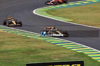 02/11/2024 - Mclaren duo on topduring Sprint Race of the Formula 1 Lenovo Grande Premio de Sao Paulo 2024, scheduled to take place at Interlagos Circuit, San Paolo, Brasil, BRA  Nov 1st-3rd, 2024 - FORMULA 1 LENOVO GRANDE PREMIO DE SAO PAULO 2024 - SPRINT RACE - FORMULA 1 - MOTORI