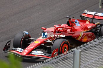 02/11/2024 - Charles Leclerc (MON) - Scuderia Ferrari - Ferrari SF-24 - Ferrari  during Sprint Race of the Formula 1 Lenovo Grande Premio de Sao Paulo 2024, scheduled to take place at Interlagos Circuit, San Paolo, Brasil, BRA  Nov 1st-3rd, 2024 - FORMULA 1 LENOVO GRANDE PREMIO DE SAO PAULO 2024 - SPRINT RACE - FORMULA 1 - MOTORI