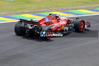 02/11/2024 - Carlos Sainz Jr. (ESP) - Scuderia Ferrari - Ferrari SF-24 - Ferrari  during Sprint Race of the Formula 1 Lenovo Grande Premio de Sao Paulo 2024, scheduled to take place at Interlagos Circuit, San Paolo, Brasil, BRA  Nov 1st-3rd, 2024 - FORMULA 1 LENOVO GRANDE PREMIO DE SAO PAULO 2024 - SPRINT RACE - FORMULA 1 - MOTORI