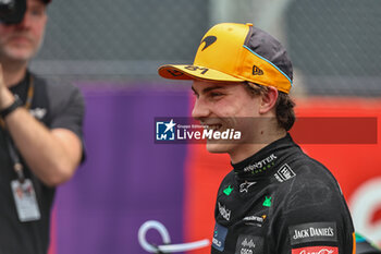 02/11/2024 - Oscar Piastri (AUS) - McLaren Formula 1 Team - McLaren MCL38 - Mercedes
  during Sprint Race of the Formula 1 Lenovo Grande Premio de Sao Paulo 2024, scheduled to take place at Interlagos Circuit, San Paolo, Brasil, BRA  Nov 1st-3rd, 2024 - FORMULA 1 LENOVO GRANDE PREMIO DE SAO PAULO 2024 - SPRINT RACE - FORMULA 1 - MOTORI