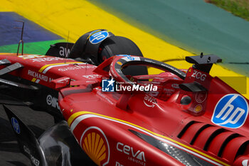 02/11/2024 - Charles Leclerc (MON) - Scuderia Ferrari - Ferrari SF-24 - Ferrari  during Sprint Race of the Formula 1 Lenovo Grande Premio de Sao Paulo 2024, scheduled to take place at Interlagos Circuit, San Paolo, Brasil, BRA  Nov 1st-3rd, 2024 - FORMULA 1 LENOVO GRANDE PREMIO DE SAO PAULO 2024 - SPRINT RACE - FORMULA 1 - MOTORI