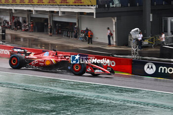 02/11/2024 - Charles Leclerc (MON) - Scuderia Ferrari - Ferrari SF-24 - Ferrari  during Qualify session of the Formula 1 Lenovo Grande Premio de Sao Paulo 2024, scheduled to take place at Interlagos Circuit, San Paolo, Brasil, BRA  Nov 1st-3rd, 2024 - FORMULA 1 LENOVO GRANDE PREMIO DE SAO PAULO 2024 - QUALIFYING - FORMULA 1 - MOTORI