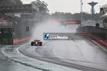 02/11/2024 - Carlos Sainz Jr. (ESP) - Scuderia Ferrari - Ferrari SF-24 - Ferrari  during Qualify session of the Formula 1 Lenovo Grande Premio de Sao Paulo 2024, scheduled to take place at Interlagos Circuit, San Paolo, Brasil, BRA  Nov 1st-3rd, 2024 - FORMULA 1 LENOVO GRANDE PREMIO DE SAO PAULO 2024 - QUALIFYING - FORMULA 1 - MOTORI