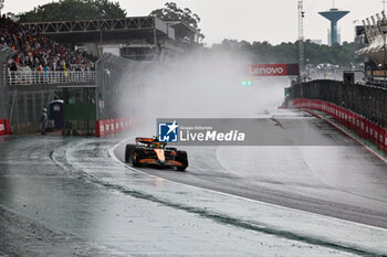 02/11/2024 - Lando Norris (GBR) - McLaren Formula 1 Team - McLaren MCL38 - Mercedes   during Qualify session of the Formula 1 Lenovo Grande Premio de Sao Paulo 2024, scheduled to take place at Interlagos Circuit, San Paolo, Brasil, BRA  Nov 1st-3rd, 2024 - FORMULA 1 LENOVO GRANDE PREMIO DE SAO PAULO 2024 - QUALIFYING - FORMULA 1 - MOTORI