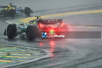 02/11/2024 - Lewis Hamilton (GBR) - Mercedes-AMG PETRONAS F1 Team - Mercedes W15 - Mercedes E Performance   during Qualify session of the Formula 1 Lenovo Grande Premio de Sao Paulo 2024, scheduled to take place at Interlagos Circuit, San Paolo, Brasil, BRA  Nov 1st-3rd, 2024 - FORMULA 1 LENOVO GRANDE PREMIO DE SAO PAULO 2024 - QUALIFYING - FORMULA 1 - MOTORI