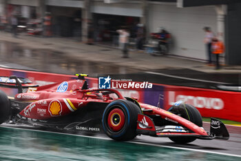 02/11/2024 - Carlos Sainz Jr. (ESP) - Scuderia Ferrari - Ferrari SF-24 - Ferrari  during Qualify session of the Formula 1 Lenovo Grande Premio de Sao Paulo 2024, scheduled to take place at Interlagos Circuit, San Paolo, Brasil, BRA  Nov 1st-3rd, 2024 - FORMULA 1 LENOVO GRANDE PREMIO DE SAO PAULO 2024 - QUALIFYING - FORMULA 1 - MOTORI